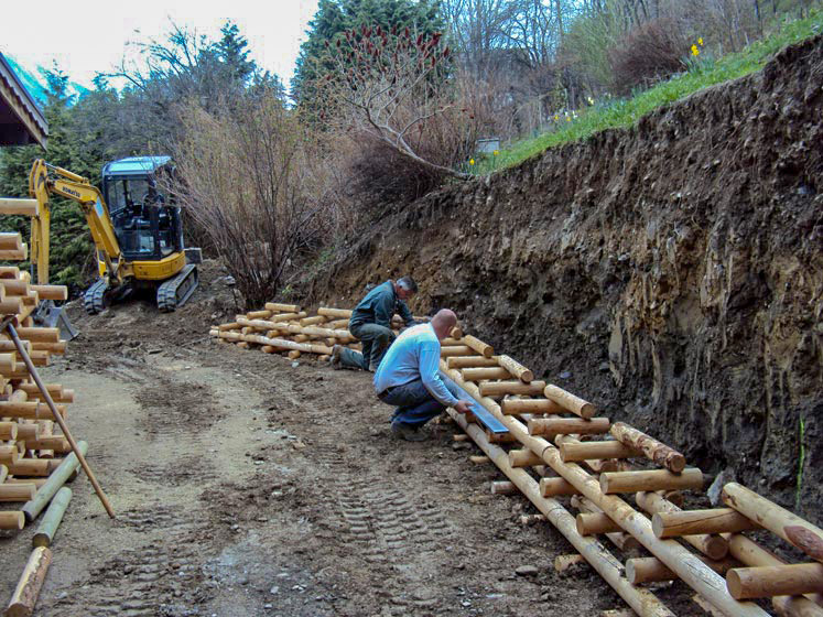 Alpes TS talus environnemental en Haute-Savoie 74