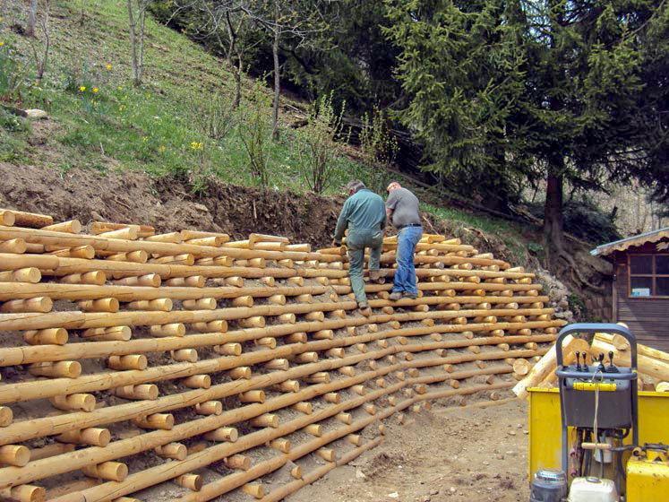 Alpes TS talus environnemental en Haute-Savoie 74