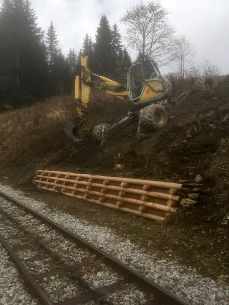 Alpes TS talus environnemental en Haute-Savoie 74