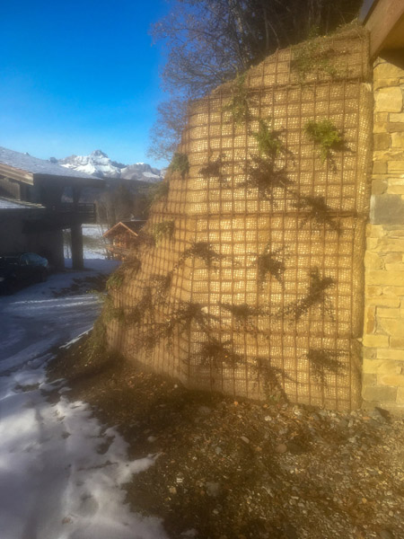 Alpes TS talus environnemental en Haute-Savoie 74