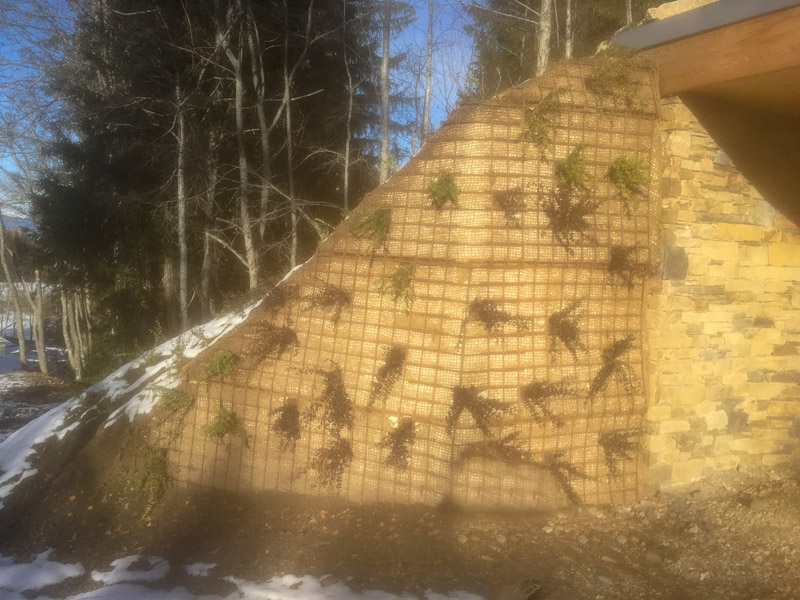 Alpes TS talus environnemental en Haute-Savoie 74