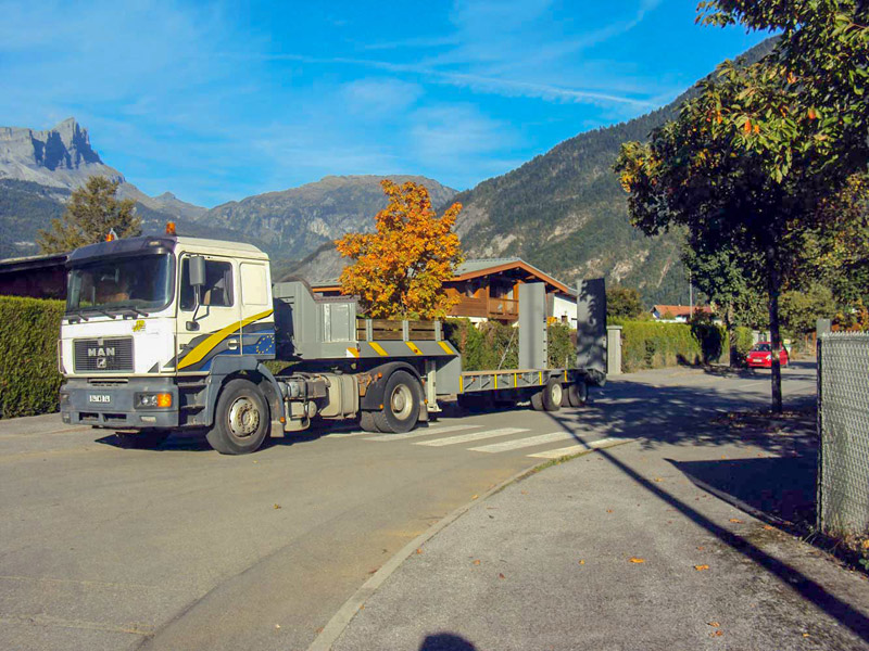 Alpes TS Transport et de matériaux manutention en Haute-Savoie 74